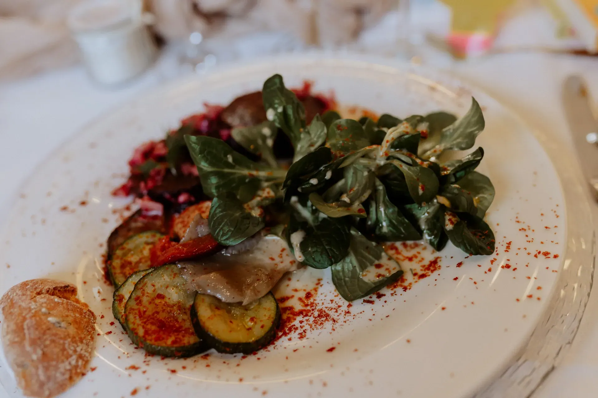 Fingerfood-Anrichtung